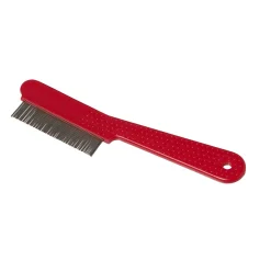 Adori Stofkam Kat Zeer Fijn - Kattenvachtkam - 13.7x3.4 cm Zwart