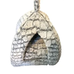 Adori Supersofte Katten Iglo Sakura - Kattenmand - 37x37x37 cm Grijs