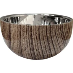 Adori Voerbak Dubbelwandig Bijou - Hondenvoerbak - Ø15.56x8 cm Bruin