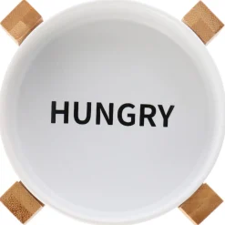 Adori Voerbak Hungry Wit - Hondenvoerbak