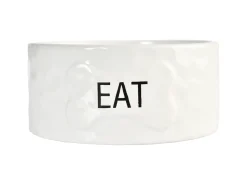 Adori Voerbak Spike - Hondenvoerbak - Ø16x6 cm Wit