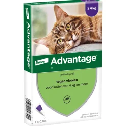 Advantage Kat 4 pip - Anti vlooienmiddel