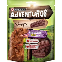 Adventuros Strips - Hondensnacks - Hert Wild 90 g