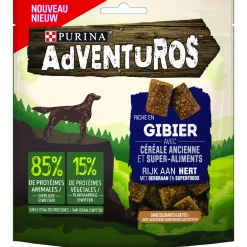 Adventuros Venision - Hondensnacks - Hert 90 g