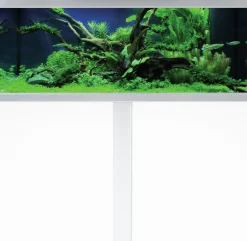 Akvastabil Fusion Aquarium 130 - Aquaria - 130x50x54 cm Zilver Wit Ca. 325 L
