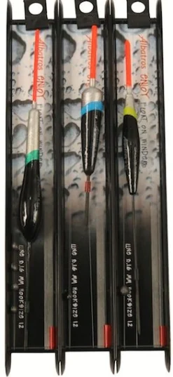 Albatros Enjoy 3 Tuigenset Benelux - Tuigen - 12 cm Zwart Rood Wit 3 stuks Witvis