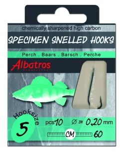 Albatros Hakenboekje Baars - Hakenboekjes - 60 cm 10 stuks Baars Size 5