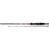 Albatros Kuro Jerk Bc 190cm 2delig - Werphengels - 190 cm Zwart Oranje 2-Delig 35-80g