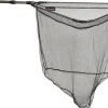 Albatros X-Strong Folding Landingnet 150cm 2 Delig - Landingnet - 55x50 cm Zwart Zilver Allround 5mm