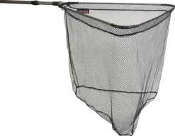 Albatros X-Strong Folding Landingnet 150cm 2 Delig - Landingnet - 55x50 cm Zwart Zilver Allround 5mm