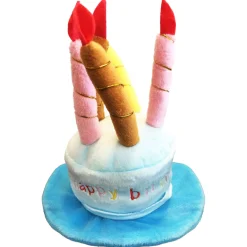 All For Paws Birthday Cake - Hondenspeelgoed - 16x17 cm Blauw