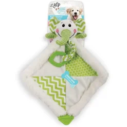 All For Paws Blanky Elephant - Hondenspeelgoed - 40x34x10 cm Multi-Color
