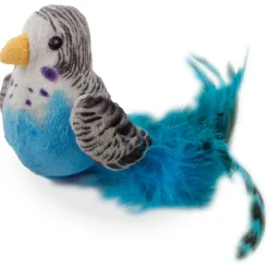 All For Paws Bouncing Bird - Kattenspeelgoed - 20x10x7 cm Assorti