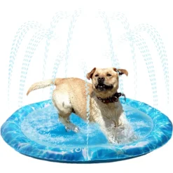 All For Paws Chill Out Bad Met Fontein - Hondenverkoeling - 126x8 cm 1130 g Blauw L