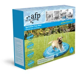 All For Paws Chill Out Bad Met Fontein - Hondenverkoeling - 126x8 cm 1130 g Blauw L