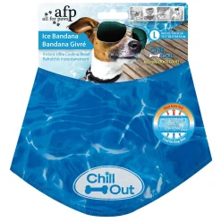 All For Paws Chill Out Koelbandana Blauw - Hondenverkoeling