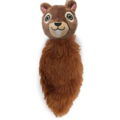 All For Paws Dig It-Tree Friend Squirrel - Hondenspeelgoed - 23x9.5x6.5 cm Bruin