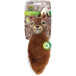 All For Paws Dig It-Tree Friend Squirrel - Hondenspeelgoed - 23x9.5x6.5 cm Bruin