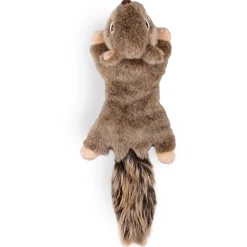 All For Paws Eekhoorn - Hondenspeelgoed - 42x16x9 cm Bruin