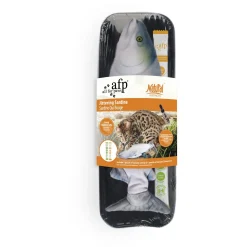 All For Paws Fish Sardine - Kattenspeelgoed - 28x12x5.5 cm Multi-Color
