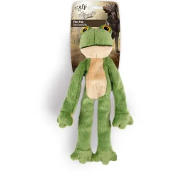 All For Paws Kikker - Hondenspeelgoed - 41x17x9 cm Groen