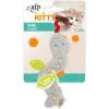 All For Paws Kitty Snake Grey - Kattenspeelgoed - 16x5x0.8 cm Assorti