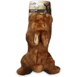 All For Paws Konijn - Hondenspeelgoed - 31x18x19 cm Bruin