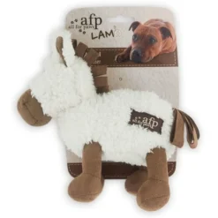 All For Paws Lambswool  Cuddle Animal - Hondenspeelgoed - 20x18x6 cm Assorti