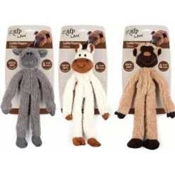 All For Paws Lambswool  Cuddle Ropey Floppers - Hondenspeelgoed - 43x16x6.5 cm Multi-Color