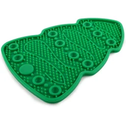 All For Paws Likmat Kerstboom - Hondenspeelgoed - 23x17x0.8 cm Groen