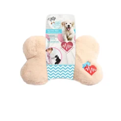 All For Paws Little Buddy Heart Beat Pillow - Hondenspeelgoed - 27x19x15.5 cm Wit