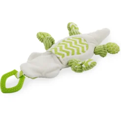 All For Paws Little Buddy Comforting Gator - Hondenspeelgoed - 40x25x4 cm Groen