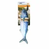 All For Paws Natrual Instinct - Chopped Mackerel Cuddler - Kattenspeelgoed - 35x8.5x5.5 cm Blauw