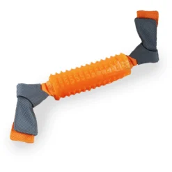 All For Paws Outdoor Ballistic Tpr Stick - Hondenspeelgoed - 33 cm Oranje Groen