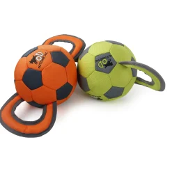 All For Paws Outdoor Ballistic Bal Met Handvat - Hondenspeelgoed - 35 cm Assorti