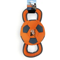 All For Paws Outdoor Ballistic Bal Met Handvat - Hondenspeelgoed - 35 cm Assorti