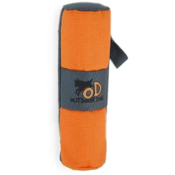 All For Paws Outdoor Ballistic Crakler - Hondenspeelgoed - 37 cm Oranje Groen