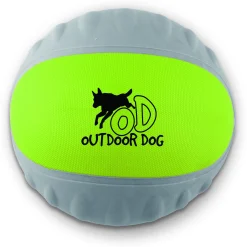 All For Paws Outdoor Durafoam Mini Bal - Hondenspeelgoed - Ø10 cm Geel