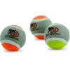 All For Paws Outdoor Tennis Bal - Hondenspeelgoed - Ø6.5 cm Assorti 2 stuks