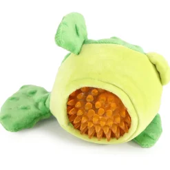 All For Paws Pluche Sealife Toy Met Stekelbal - Hondenspeelgoed - Assorti