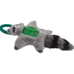 All For Paws Safari Air Raccon - Hondenspeelgoed - 50 cm Grijs