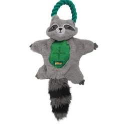 All For Paws Safari Air Raccon - Hondenspeelgoed - 50 cm Grijs