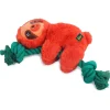 All For Paws Safari Rope Cuddle Sloth - Hondenspeelgoed - 31 cm Oranje