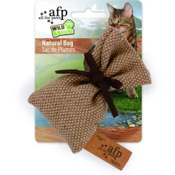 All For Paws Speeltje Nature Zakje - Kattenspeelgoed - 15x6.5x2.6 cm Assorti