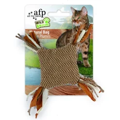 All For Paws Speeltje Nature Zakje - Kattenspeelgoed - 15x6.5x2.6 cm Assorti