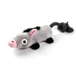 All For Paws Speeltje Ultrasonic Ezel - Hondenspeelgoed - 38x12x6 cm Grijs