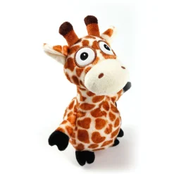 All For Paws Ultrasonic Giraf - Hondenspeelgoed - 23.5x17x8.5 cm Bruin