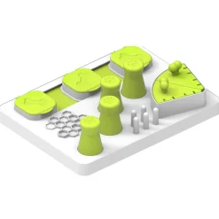 All For Paws Voerspel - Hondenspeelgoed - Wit Groen