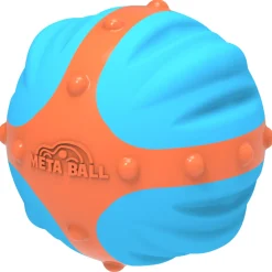 All For Paws X-Bounce Ball - Hondenspeelgoed - Ø6.5 cm Oranje Blauw
