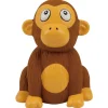 All For Paws Zootex Chistopher Chimp - Hondenspeelgoed - 10x7x13 cm Bruin